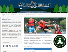 Tablet Screenshot of campworkcoeman.org